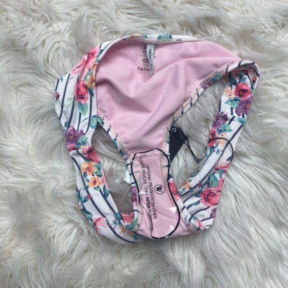 Wildfox Floral Print Bikini Bottom - Picture 4 of 4